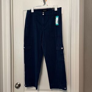 Liverpool Navy Cargo Pants